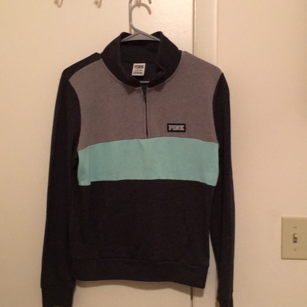Size small Pink pullover. Gently used.